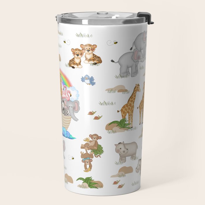 Noahs Ark Animals Travel Mug Gallery Image 2