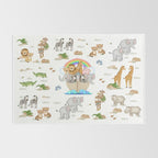Noahs Ark Animals Rug Gallery Image 2