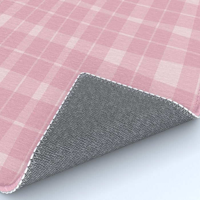 Wavy Plaid Pink Rug Gallery Image 4