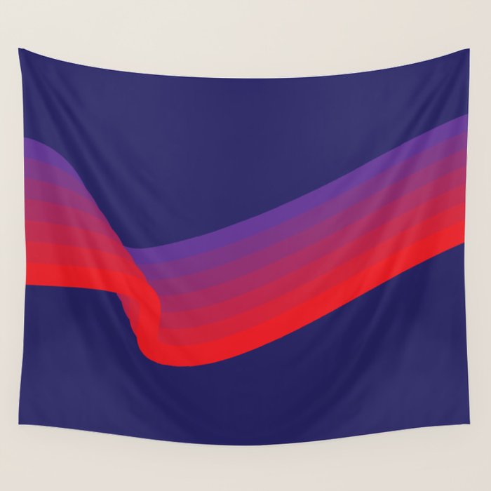 Amethyst Wave Wall Tapestry Gallery Image 4