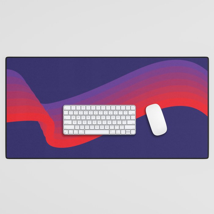 Amethyst Wave Desk Mat Gallery Image 1