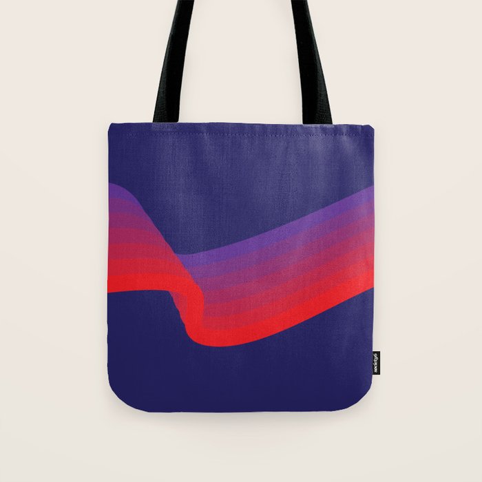 Amethyst Wave Tote Bag Gallery Image 1