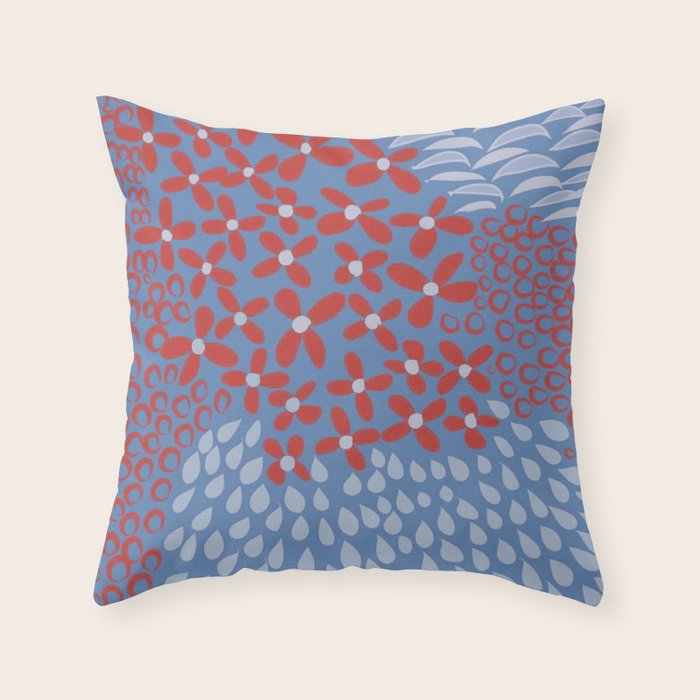 Sweet Summer Petals Throw Pillow Gallery Image 6