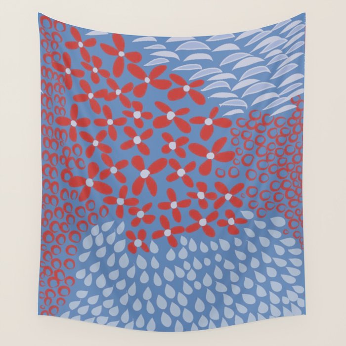 Sweet Summer Petals Wall Tapestry Gallery Image 4