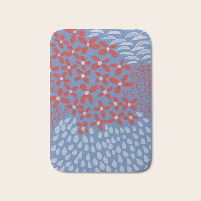Sweet Summer Petals Bath Mat Gallery Image 1