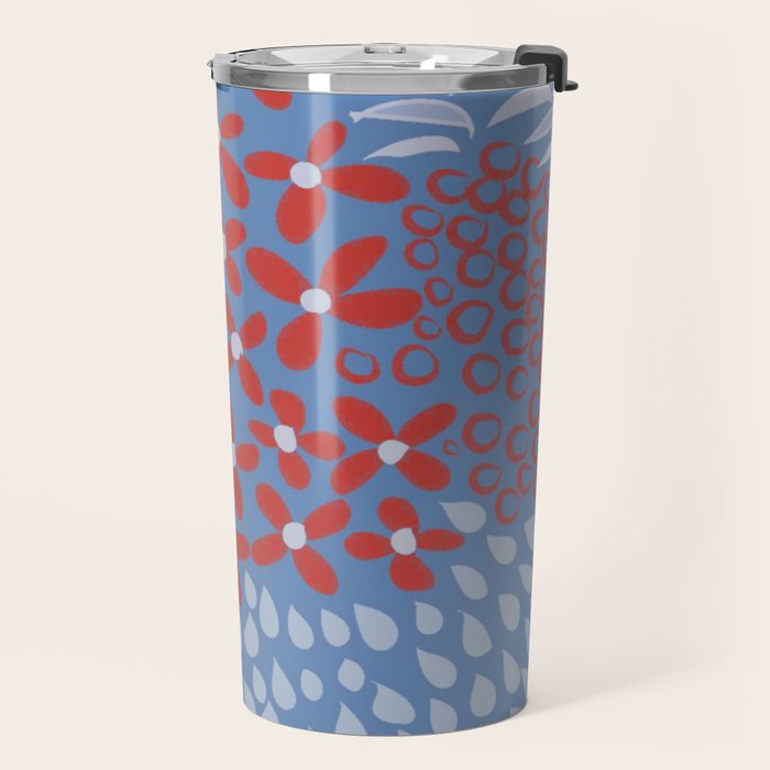 Sweet Summer Petals Travel Mug Gallery Image 2
