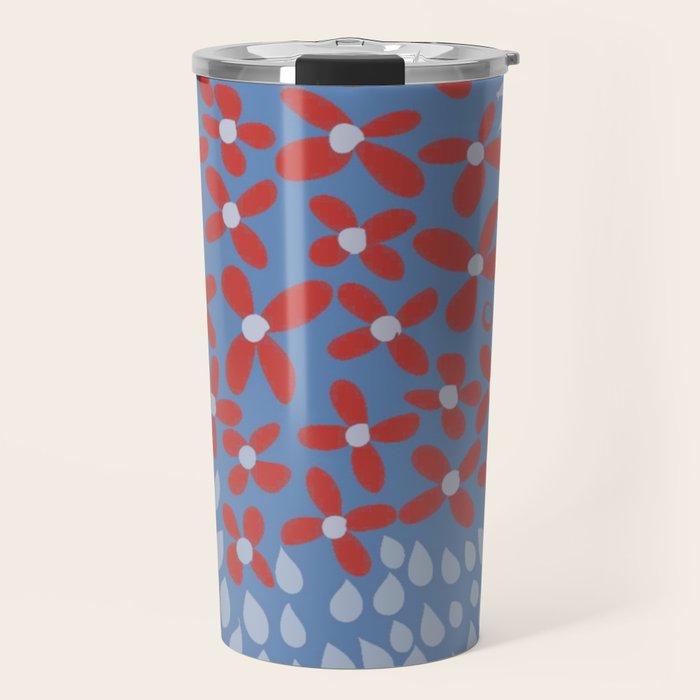 Sweet Summer Petals Travel Mug Gallery Image 1