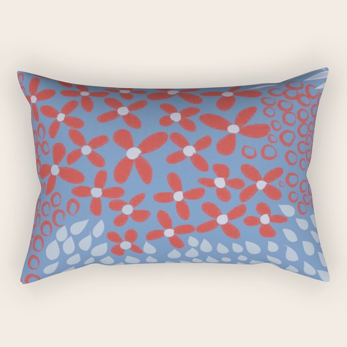 Sweet Summer Petals Rectangular Pillow Gallery Image 2