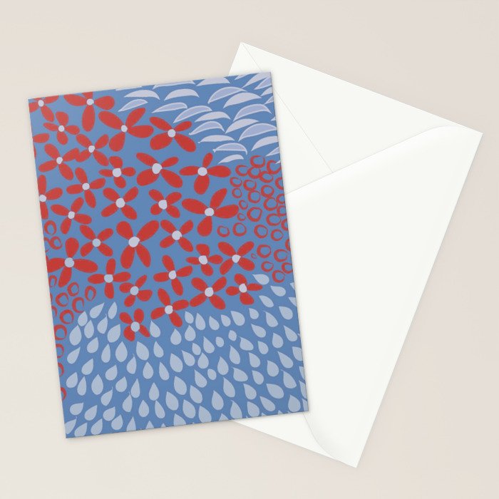 Sweet Summer Petals Stationery Card Gallery Image 2