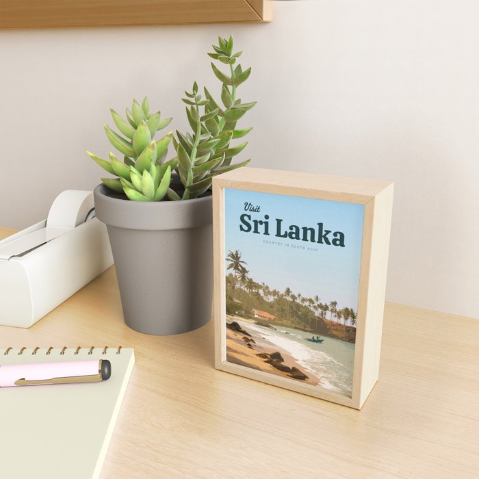 Visit Sri Lanka Mini Art Print Gallery Image 2