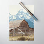 A Rocky Mountain Adventure - The Grand Tetons Wrapping Paper Gallery Image 1