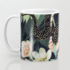 Metallic Floral Snake Coffee Mug Gallery Image 3