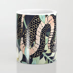 Metallic Floral Snake Coffee Mug Gallery Image 4