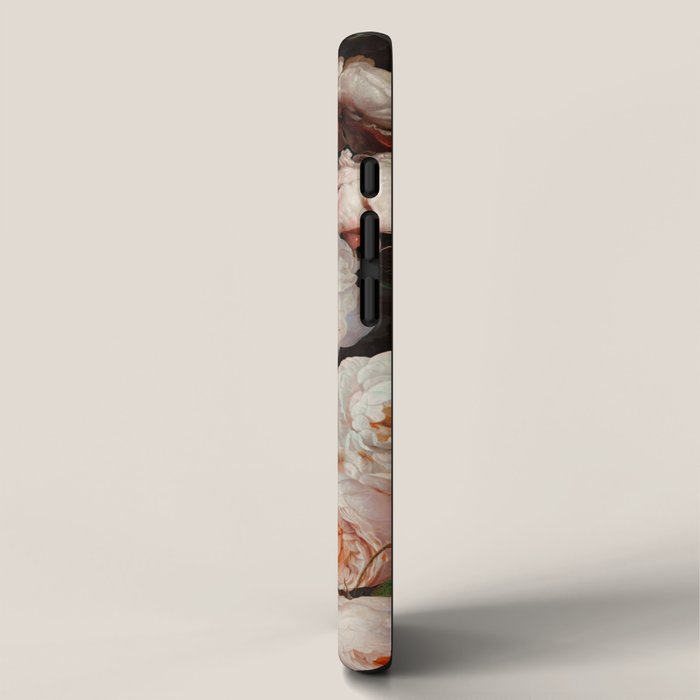 Baroque Flemish Rose Flowers Night Garden iPhone Case Gallery Image 2