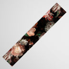 Baroque Flemish Rose Flowers Night Garden Table Runner Gallery Image 3