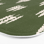 Forest Green Pines Trees Wanderlust Pattern Bath Mat Gallery Image 3