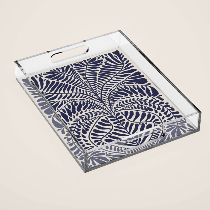 One Hundred-Leaved Plant #11 Acrylic Tray Gallery Image 1