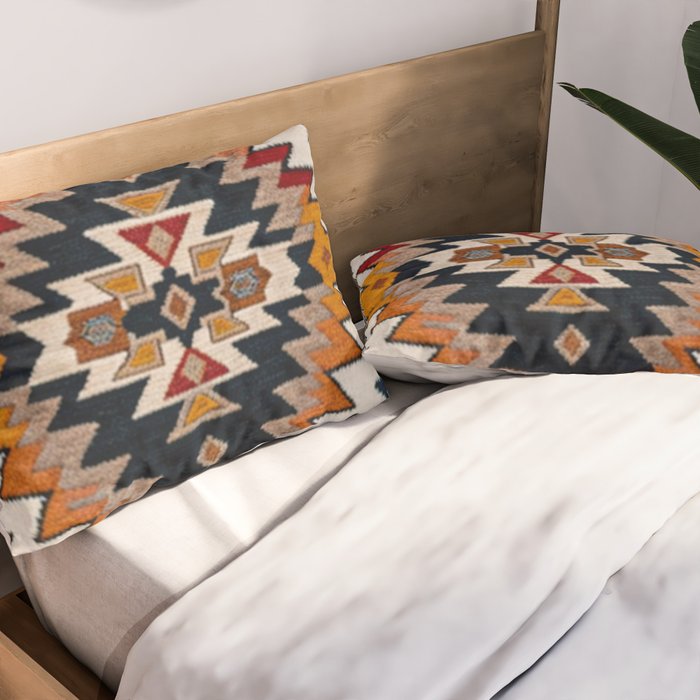 Southwestern Colorful Bohemian Pillow Sham Gallery Image 2