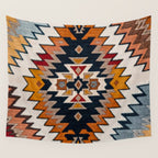 Southwestern Colorful Bohemian Wall Tapestry Gallery Image 4