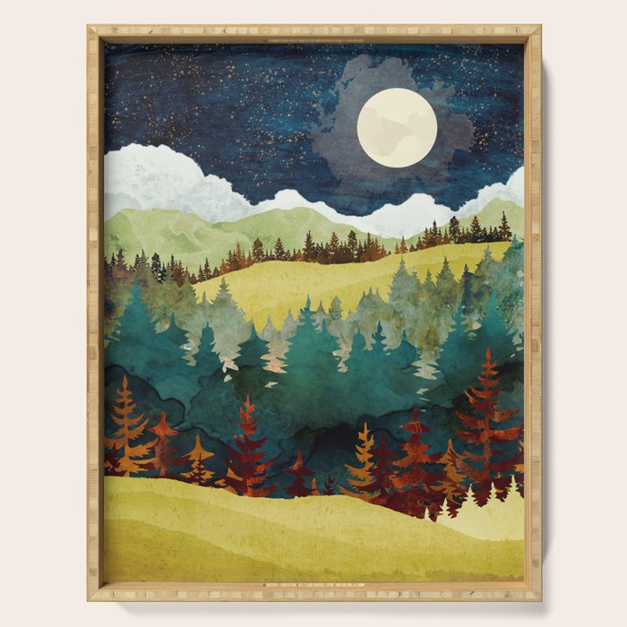 Autumn Moon Serving Tray Gallery Image 1