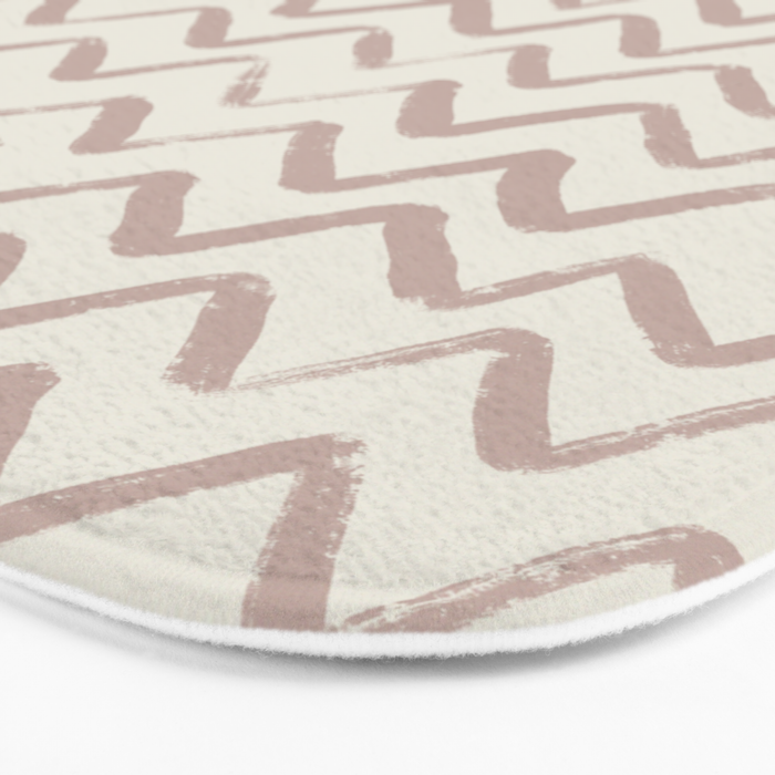Simple Hand Drawn Pattern #4 Bath Mat Gallery Image 3