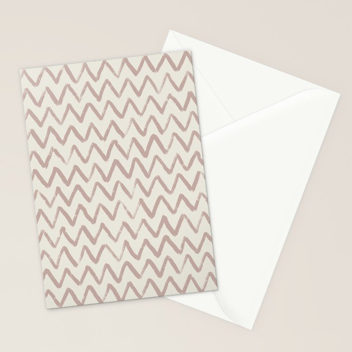 Simple Hand Drawn Pattern #4 Stationery Card Gallery Image 2