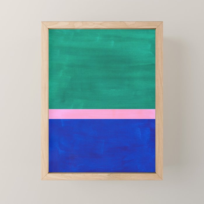 Ocean Ribbon Mini Art Print Gallery Image 1