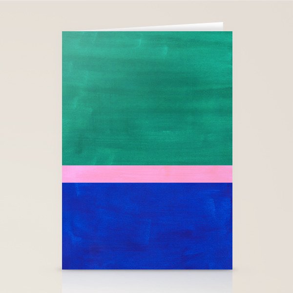 Ocean Ribbon Stationery Card Gallery Image 2