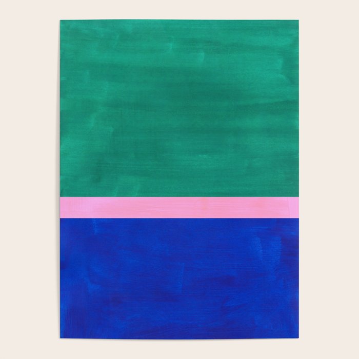 Ocean Ribbon Poster Gallery Image 1