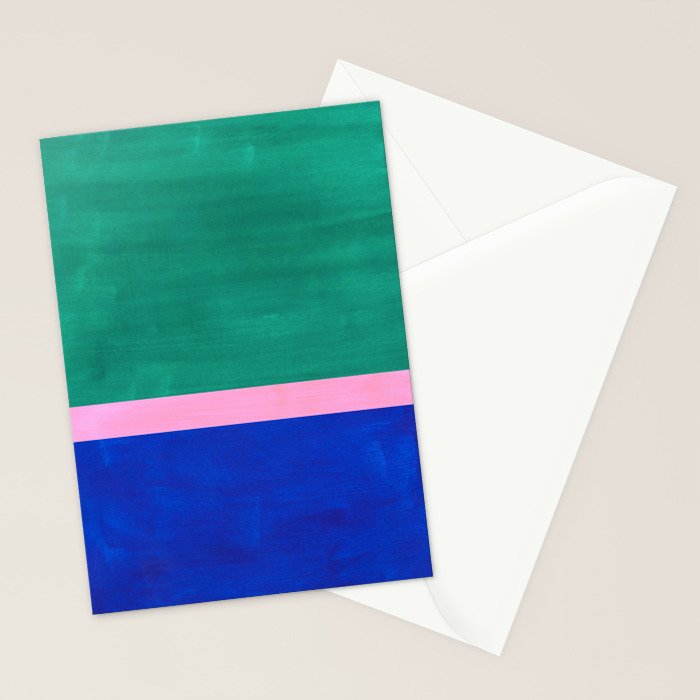 Ocean Ribbon Stationery Card Gallery Image 2