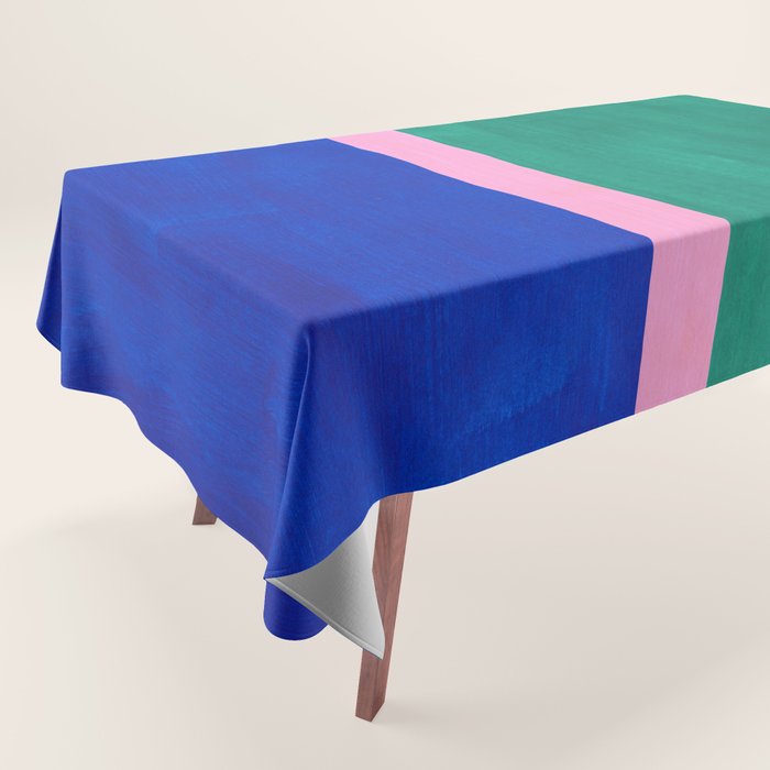Ocean Ribbon Tablecloth Gallery Image 1