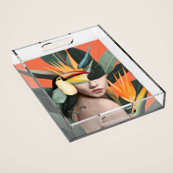 Tropical Reverie Acrylic Tray Gallery Image 1