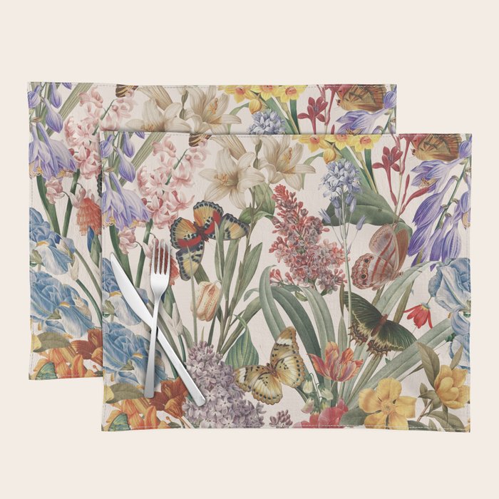 Isolated Blooms III Placemat Gallery Image 1