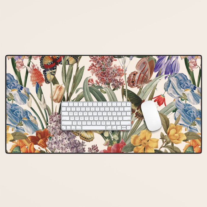 Isolated Blooms III Desk Mat Gallery Image 1