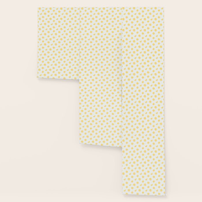 Retro lemon fruit slice cartoon pattern Wallpaper Gallery Image 3