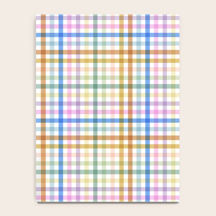 Rainbow Check Bliss Notebook Gallery Image 4