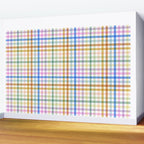 Rainbow Check Bliss Wall Mural Gallery Image 2