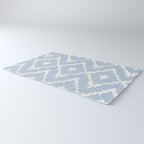 Textile Diamonds - Powder Blue  Rug Gallery Image 3