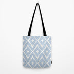 Textile Diamonds - Powder Blue  Tote Bag Gallery Image 2