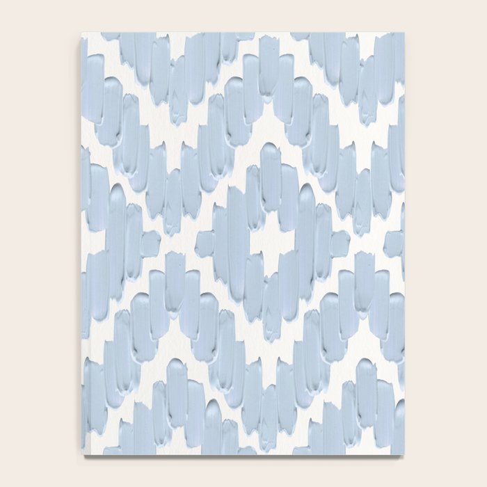 Textile Diamonds - Powder Blue  Notebook Gallery Image 4