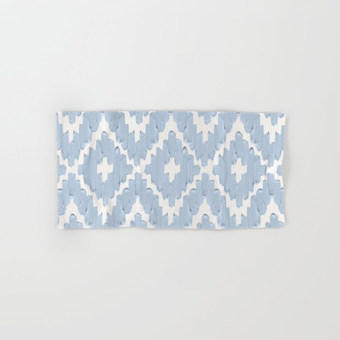 Textile Diamonds - Powder Blue  Bath Towel Gallery Image 1
