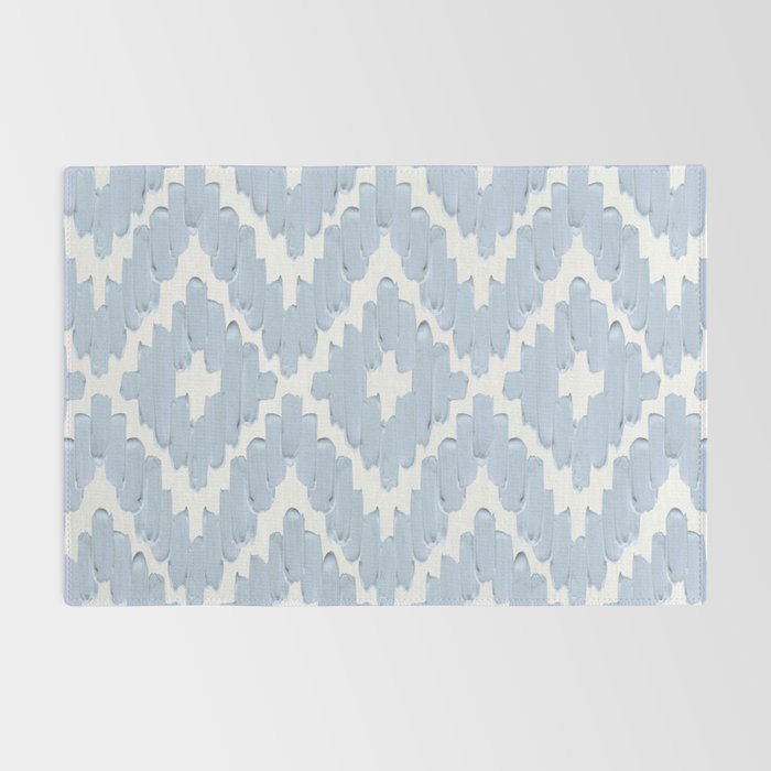 Textile Diamonds - Powder Blue  Rug Gallery Image 2