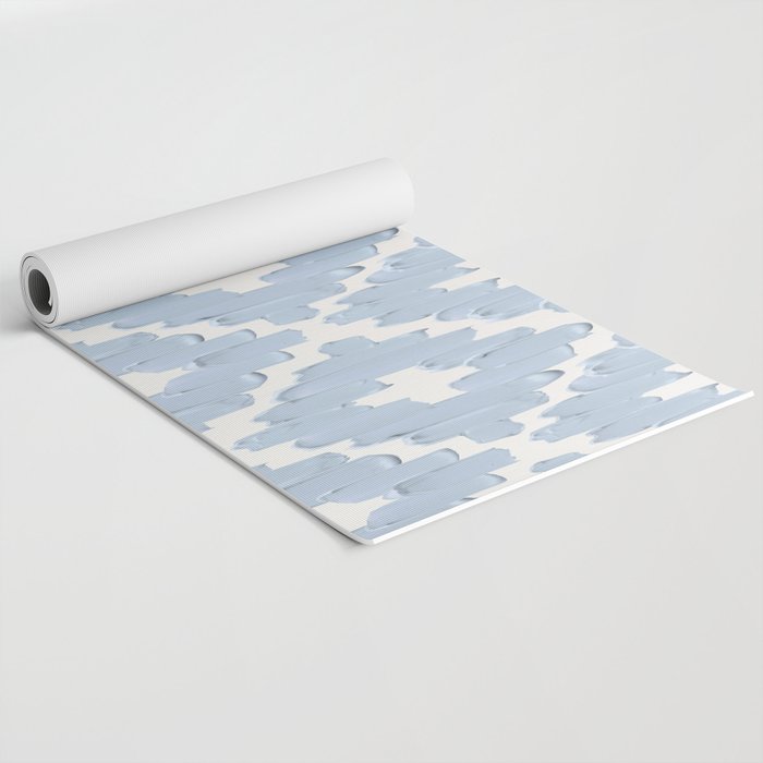 Textile Diamonds - Powder Blue  Yoga Mat Gallery Image 2