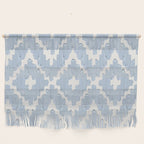 Textile Diamonds - Powder Blue  Wall Hanging Gallery Image 1