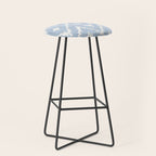 Textile Diamonds - Powder Blue  Stool Gallery Image 1
