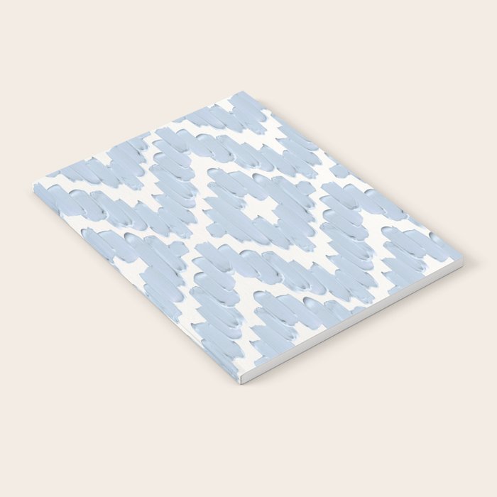 Textile Diamonds - Powder Blue  Notebook Gallery Image 2