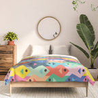 Fish tessellation Comforter Gallery Image 3