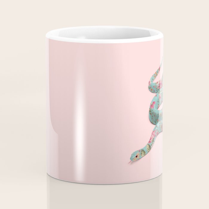 FLORAL SNAKE Coffee Mug Gallery Image 4