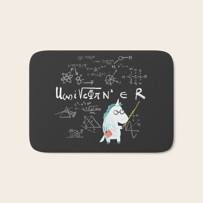 Unicorn = real Bath Mat Gallery Image 1