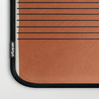 Terracotta Thin Black Lines Artwork Laptop Sleeve Gallery Image 3